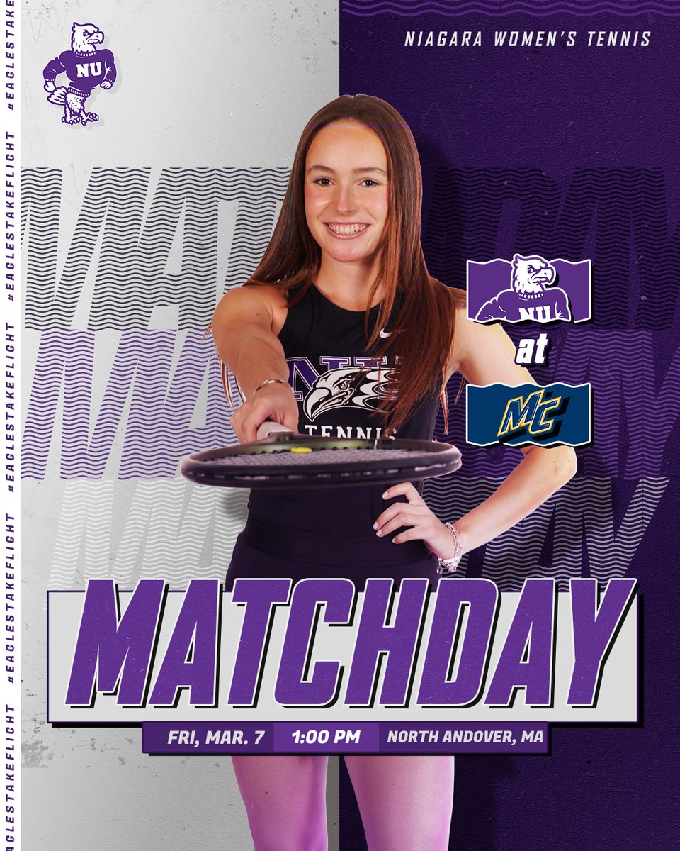 MATCHDAY 🗣️

📍: North Andover, MA
🆚: Merrimack
⏰: 1 p.m.

#EaglesTakeFlight
