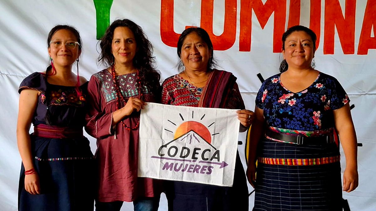 XinicoSandra's tweet image. Röj ri öj ixoqi' 🌋✨
Este 8 de marzo súmate a nosatras para caminar juntas y reivindicar nuestra existencia como mujeres diversas y honrar el camino que abrieron nuestras ancestras ✊🏿  por las de ayer, por las de hoy y mañana, decimos ¡Presente! 🔥
@codecaguatemala Mujeres 💜🪻
