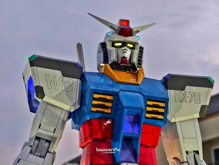 Chang_nu30's tweet photo. ฝากผลงาน กันดั้ม rx78 4เมตรด้วยครับ ผลงานอยู่ชลบุรีครับ https://t.co/VC0R3eF3W6