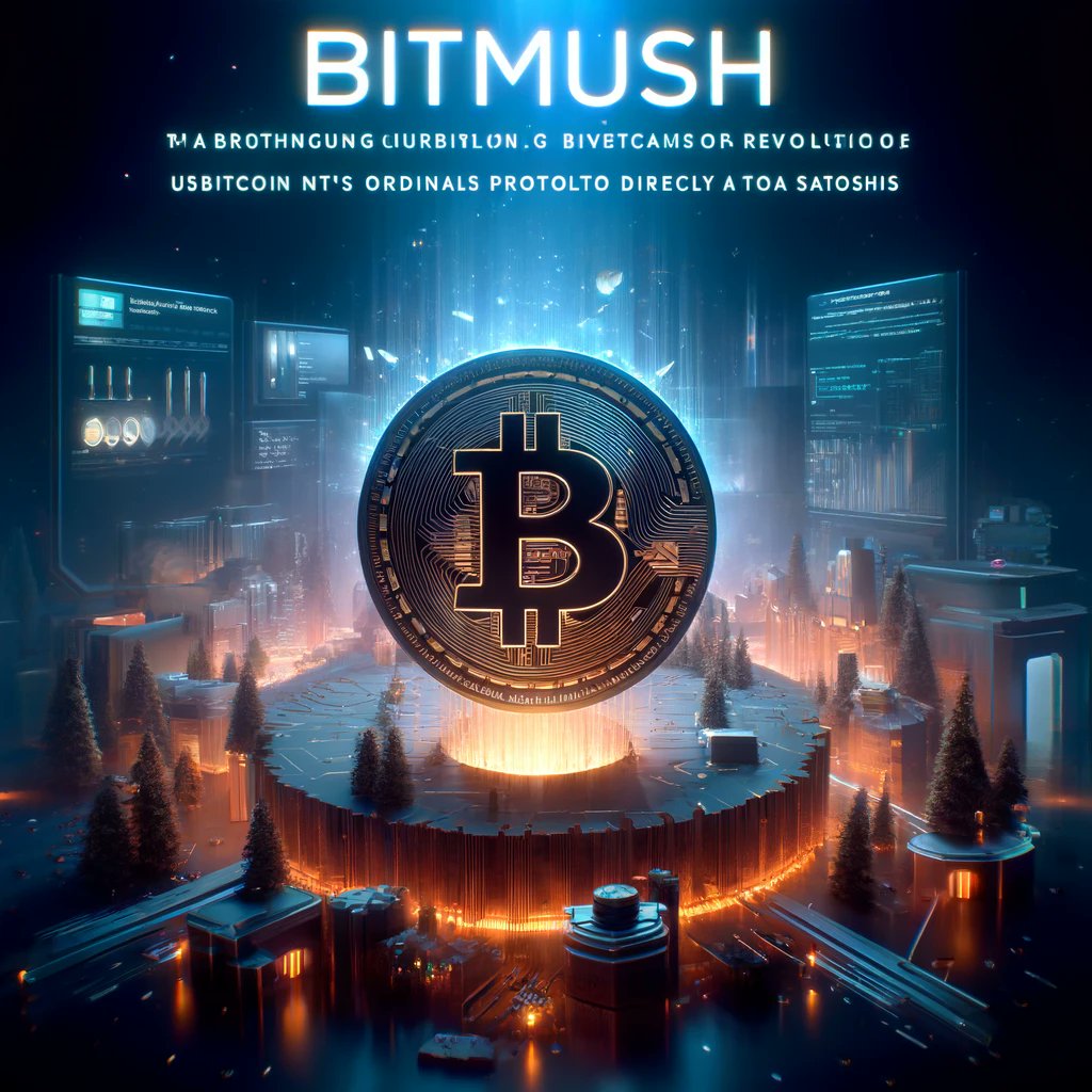 martinez131112's tweet photo. #Bitmush is revolutionizing #NFTs by using Bitcoin’s #Ordinals protocol to mint NFTs directly onto satoshis. This unique approach combines Bitcoin’s #security with the creative potential of NFTs, offering a #decentralized for digital assets @bitmushbtc
https://t.co/TcS1FREumA https://t.co/u2EUKe9q0a