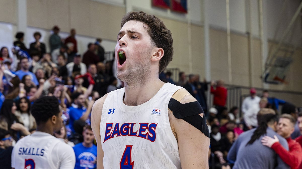 RECAP | Down 11 at half, AU stormed back to defeat Lafayette 71-69 in the PL quarterfinals. 

The win marks AU's first 20-win season in 11 years and sets up a semifinal showdown in Bender against four-time defending champion Colgate on Sunday at 2 pm.

📰 aueagles.link/plq-recap