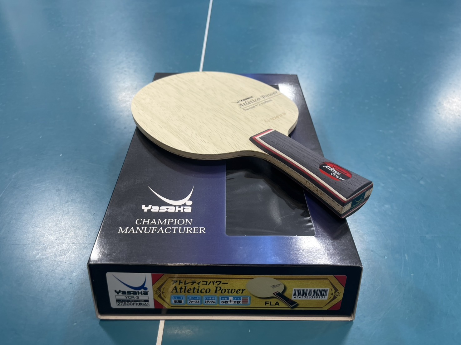 Yasaka - 卓球 ラケット シェークハンド yasaka アトレティコパワー FL アトレティコパワー （卓球 ラケット シェークハンド yasaka