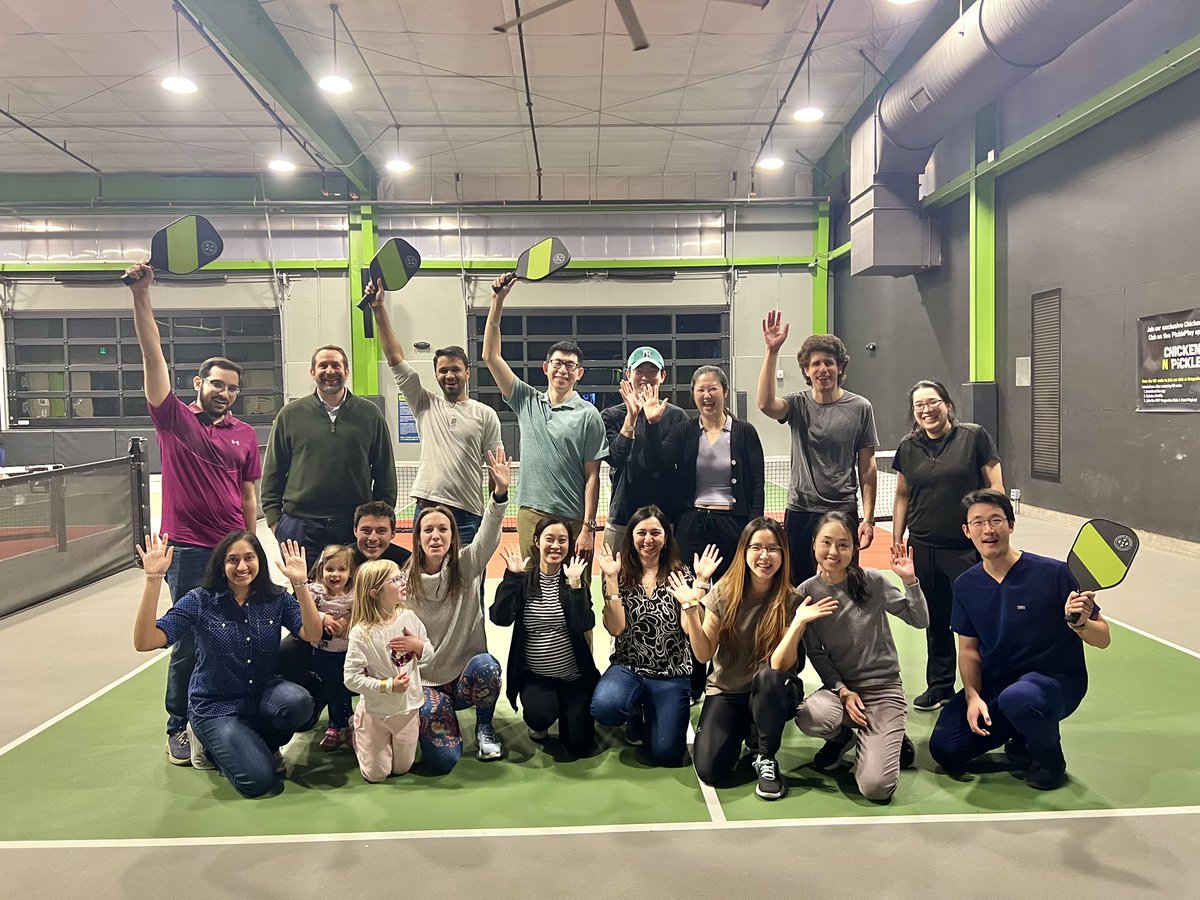 lakhani_laila's tweet photo. Such a fun night celebrating the Nephrology Fellow Appreciation Week over Pickleball! @UTSWNephrology @bethany_roehm @HuzairAli @MauOstrosky @EleanorLederer @PNVB1979 @PeihsuanTsaiMD @moosetajkhanji https://t.co/PiQJGQxdo9
