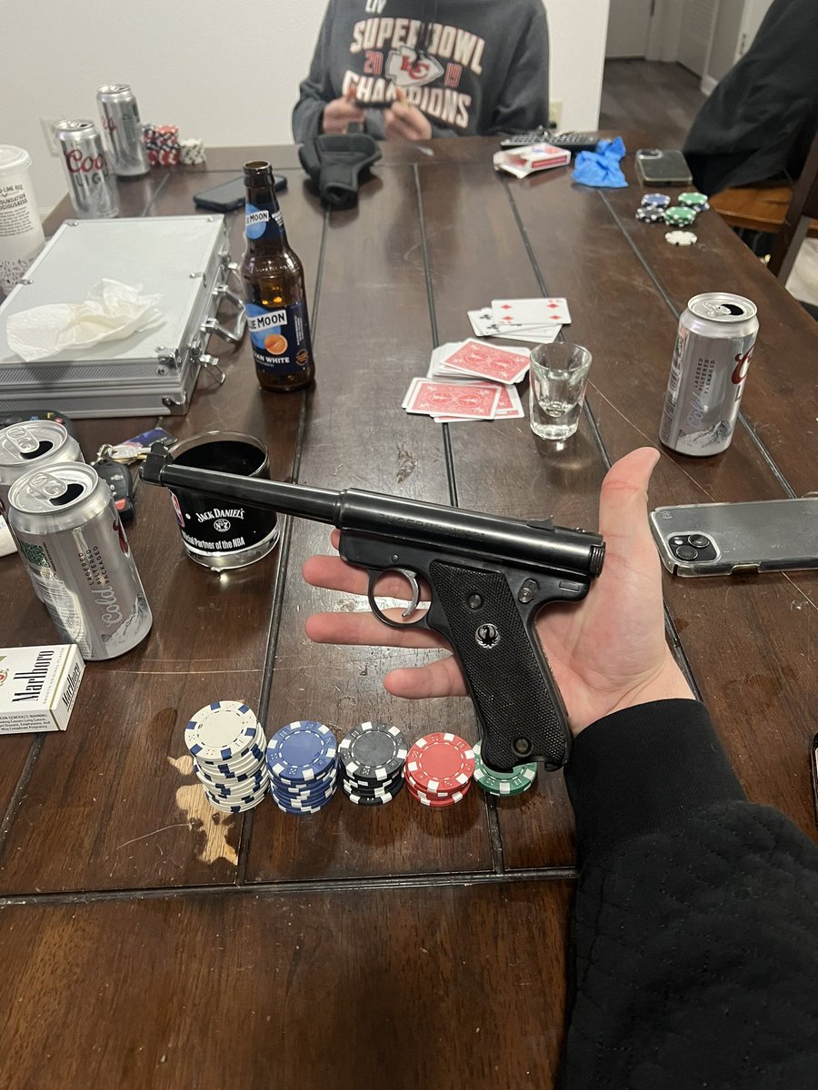 Told bro it was time he got a piece so he went and copped the führer #expand 🙋🏻‍♂️