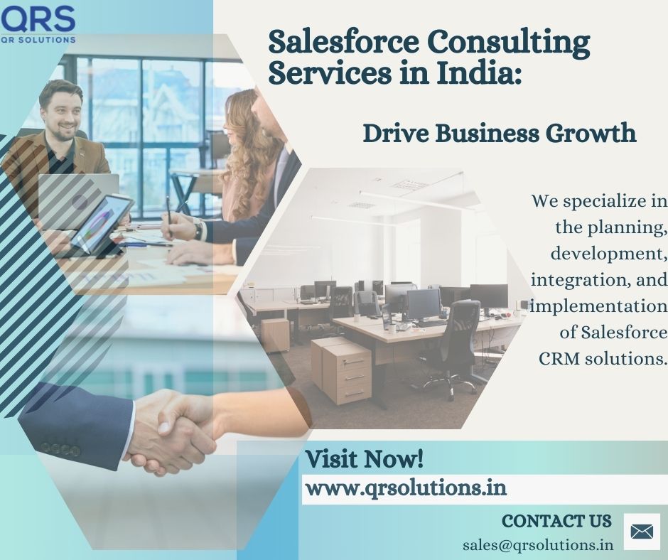QRS_India's tweet image. Get in touch with us today to discover how QR Solutions is empowering customers to achieve their goals. More info! bit.ly/3F7IaZc
#salesforceconsultancyservice #salesforceadminconsultants #salesforceconsultingservicesindia #QRsolutions