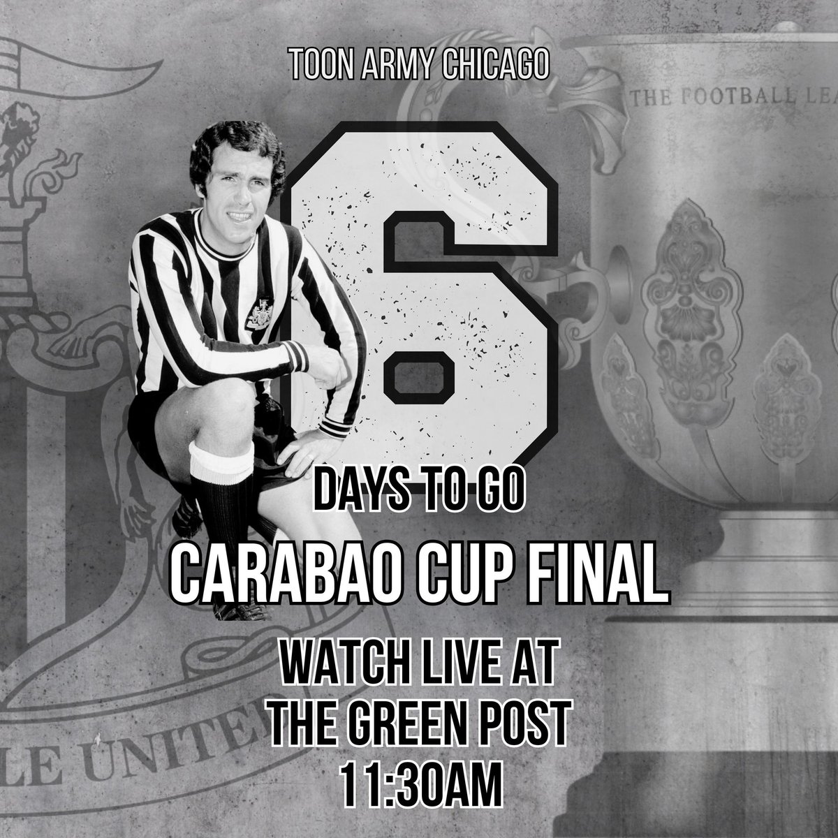 Toon Army Chicago (@toonarmychicago) on Twitter photo Chicago’s biggest and LOUDEST #NUFC crowd is coming! Are you in? 🎶⚫⚪
📍 <a href="/greenpostchi/">@greenpostchi</a> 4749 N. Rockwell, Chicago
⏰8 AM doors | 11:30 AM kickoff
Reserve here: shorturl.at/zsUox add “NUFC” in notes
#ToonArmyChicago Chicago’s biggest and LOUDEST #NUFC crowd is coming! Are you in? 🎶⚫⚪
📍 <a href="/greenpostchi/">@greenpostchi</a> 4749 N. Rockwell, Chicago
⏰8 AM doors | 11:30 AM kickoff
Reserve here: shorturl.at/zsUox add “NUFC” in notes
#ToonArmyChicago
