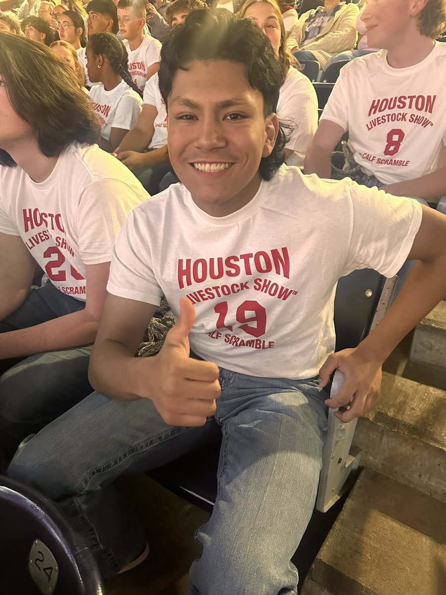 MsNealyAISD's tweet photo. Congratulations Jose for catching in the calf scramble!!!
Aldine, we have a Houston Calf coming soon😛 PROUD AG TEACHER!!💙💛

#HLSR #CalfScramble #AldineImpact  @AldineHS_AISD @AldineCTE @AldineISD @MsGonzalezAISD https://t.co/92idMwf6uL