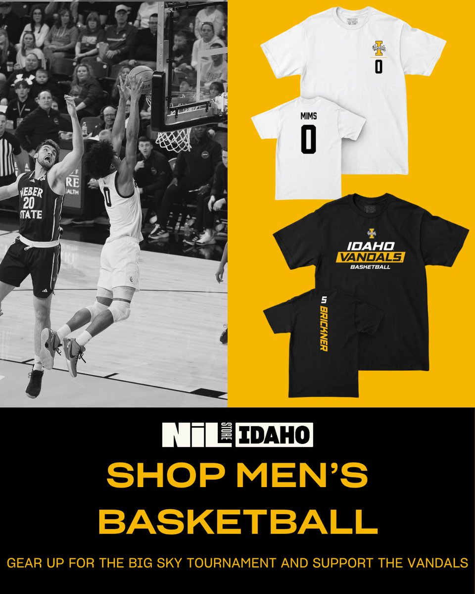 IdahoNILStore's tweet photo. Monday can't come fast enough... Shop NOW to get ready for tournament play 🏀 https://t.co/GCYUx5SiHn