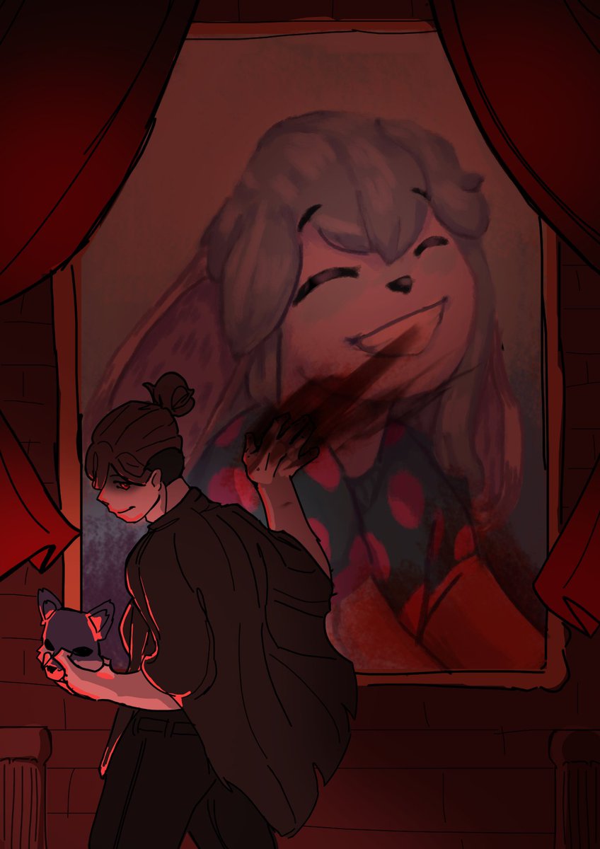 Mais uma arte feita para um smp

#art #lore #ocart