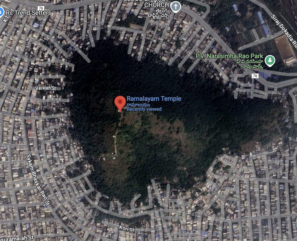 Chandra4Bharat's tweet photo. Attempt to encroach Ram temple by Christians.!!😡

2 crosses were put up within 20-30 meters around Ramalayam on Kothapet hill, Vijayawada.!!

But if Hindus try to fight back, we're called as hatemongers.!! 🤷🏻 https://t.co/KI1Zd3aDsp