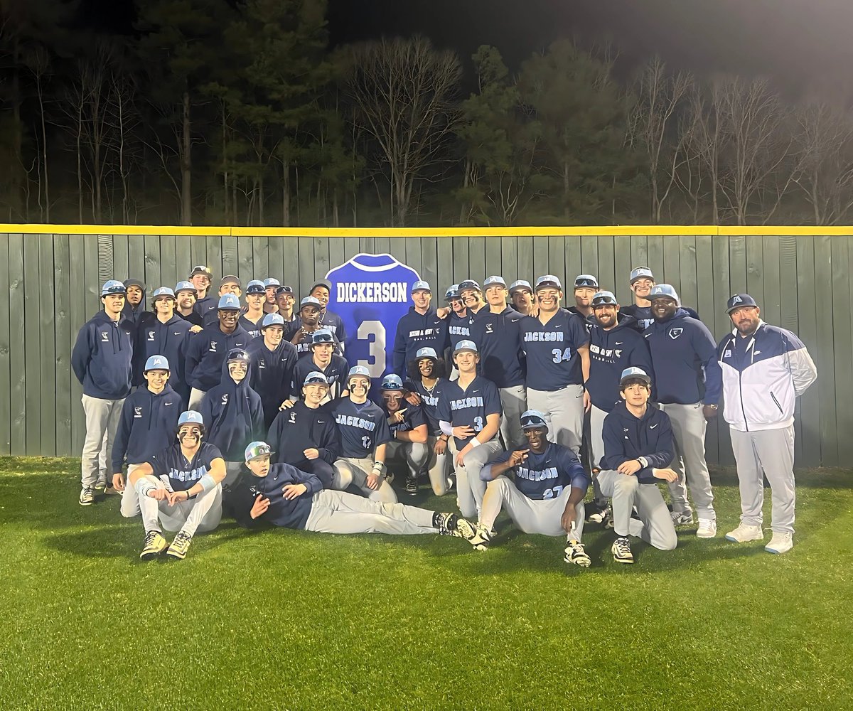 Brandt Walker, CAA (@coachwalkerja) on Twitter photo Good night for <a href="/JAraiderBSB/">JA Raider Baseball</a> vs <a href="/BACougars/">Brookhaven Academy</a>. Having our team there to see Coach Dickerson’s retired jersey #3 unveiled on the fence at his high school field was very special. <a href="/JARaiderSports/">JA Raider Sports</a> #WeAreJA. Good night for <a href="/JAraiderBSB/">JA Raider Baseball</a> vs <a href="/BACougars/">Brookhaven Academy</a>. Having our team there to see Coach Dickerson’s retired jersey #3 unveiled on the fence at his high school field was very special. <a href="/JARaiderSports/">JA Raider Sports</a> #WeAreJA.