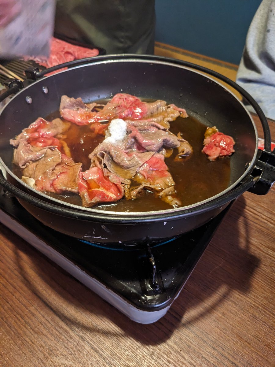 lycaon8787's tweet photo. この前、滋賀のあばれ食い

すき焼きと松茸食べ放題行ってきました🍖

美味しいですよ🫰 https://t.co/NBTxgk5oam