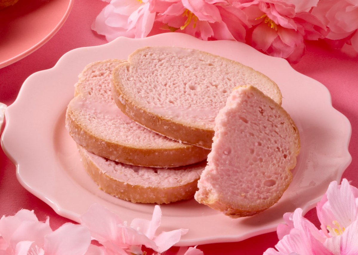 ティータイムブレッド春のさくらラスク🌸 じっくり丁寧に焼き上げた