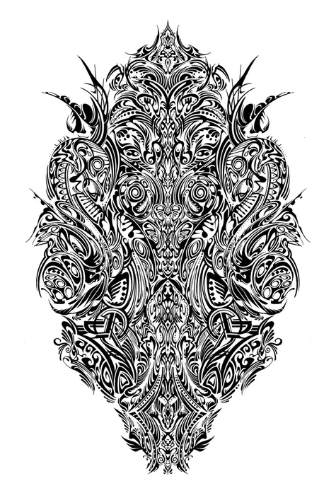 できたー
#tribal 