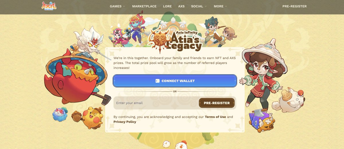 Farmercist 👨🌾 (@farmercist_eth) on Twitter photo AS SOON AS YOU WAKE UP PLEASE DO THIS ( ending in 26 days )
Cost: $0
Time: 2 minutes
Axie net-worth: $560 million dollar
Pre register for <a href="/AxieInfinity/">Axie Infinity</a> First PlayTest, axie infinite was one of the crazies project that has a huge run in 2020/21 ( you definitely want to be here ) AS SOON AS YOU WAKE UP PLEASE DO THIS ( ending in 26 days )
Cost: $0
Time: 2 minutes
Axie net-worth: $560 million dollar
Pre register for <a href="/AxieInfinity/">Axie Infinity</a> First PlayTest, axie infinite was one of the crazies project that has a huge run in 2020/21 ( you definitely want to be here )