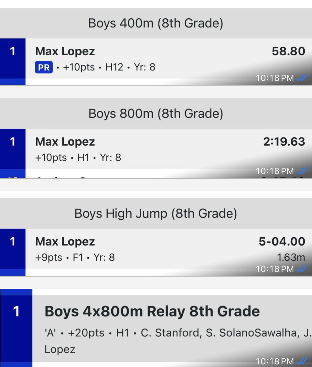 #MCMS##firsttrackmeet ##Breaking#school record on High jump