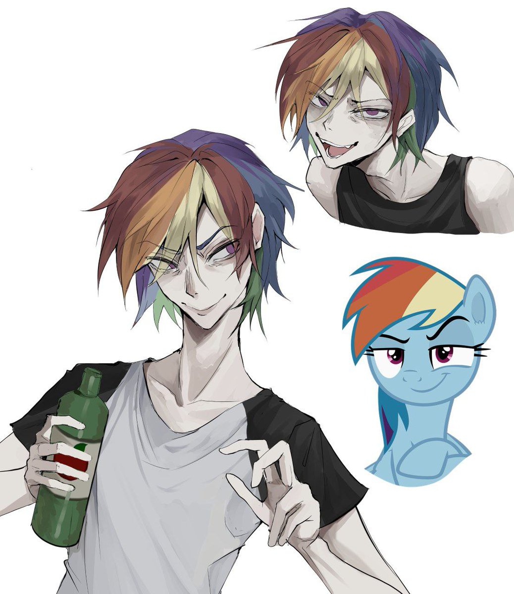 xtogamii's tweet photo. mlp six in male version/old/(1part) https://t.co/5luGdWBQ2b
