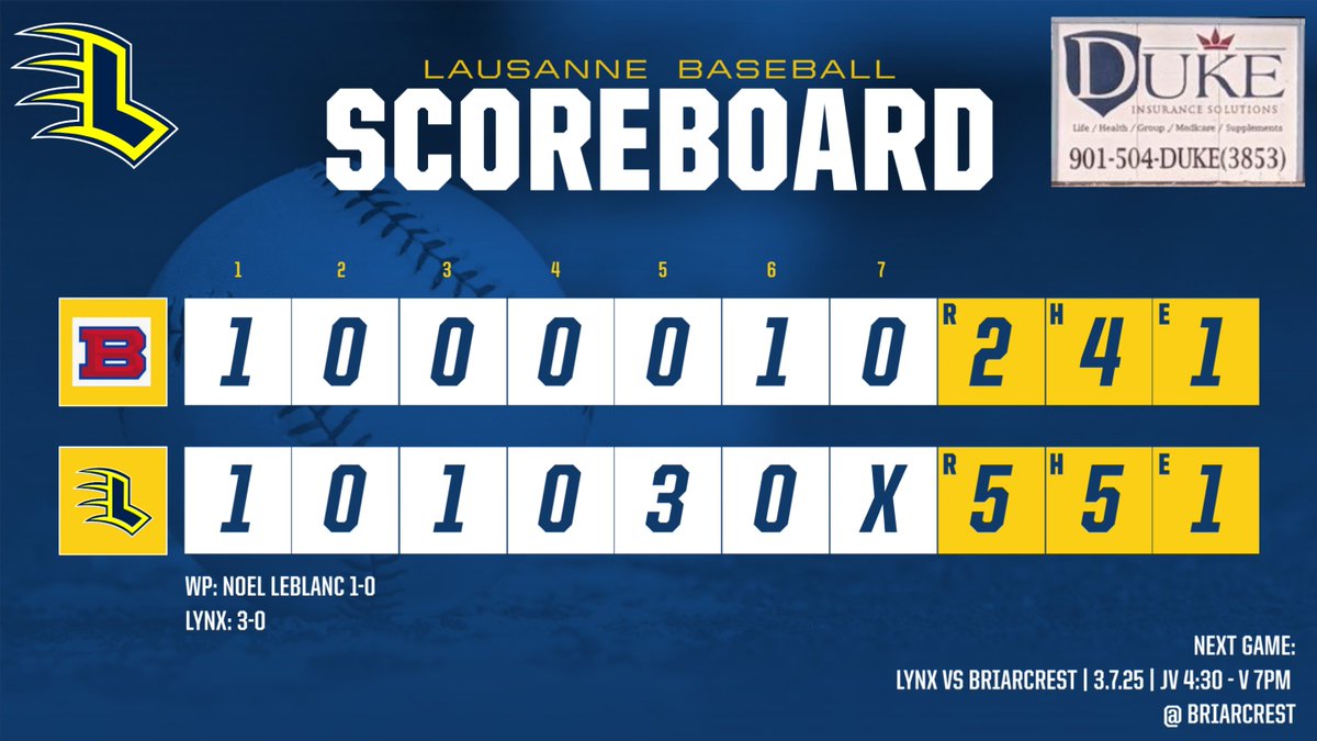 Lausanne Baseball (@lausannebsb) on Twitter photo 