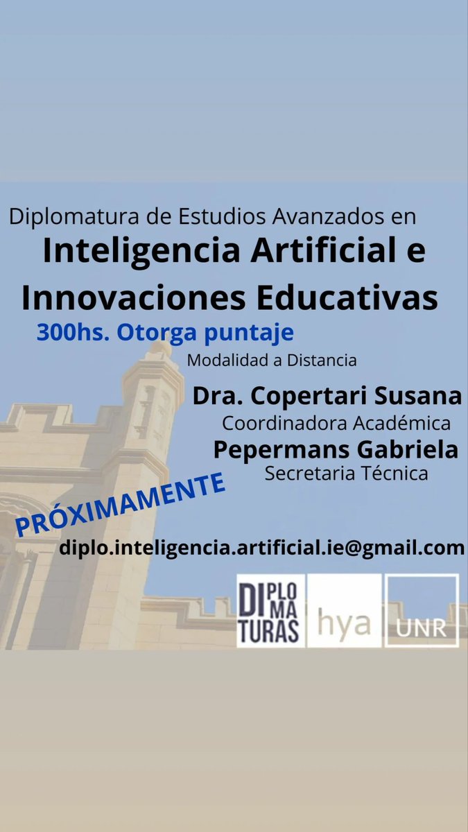 Inscripcion y consultas:
diplo.inteligencia.artificial.ie@gmail.com