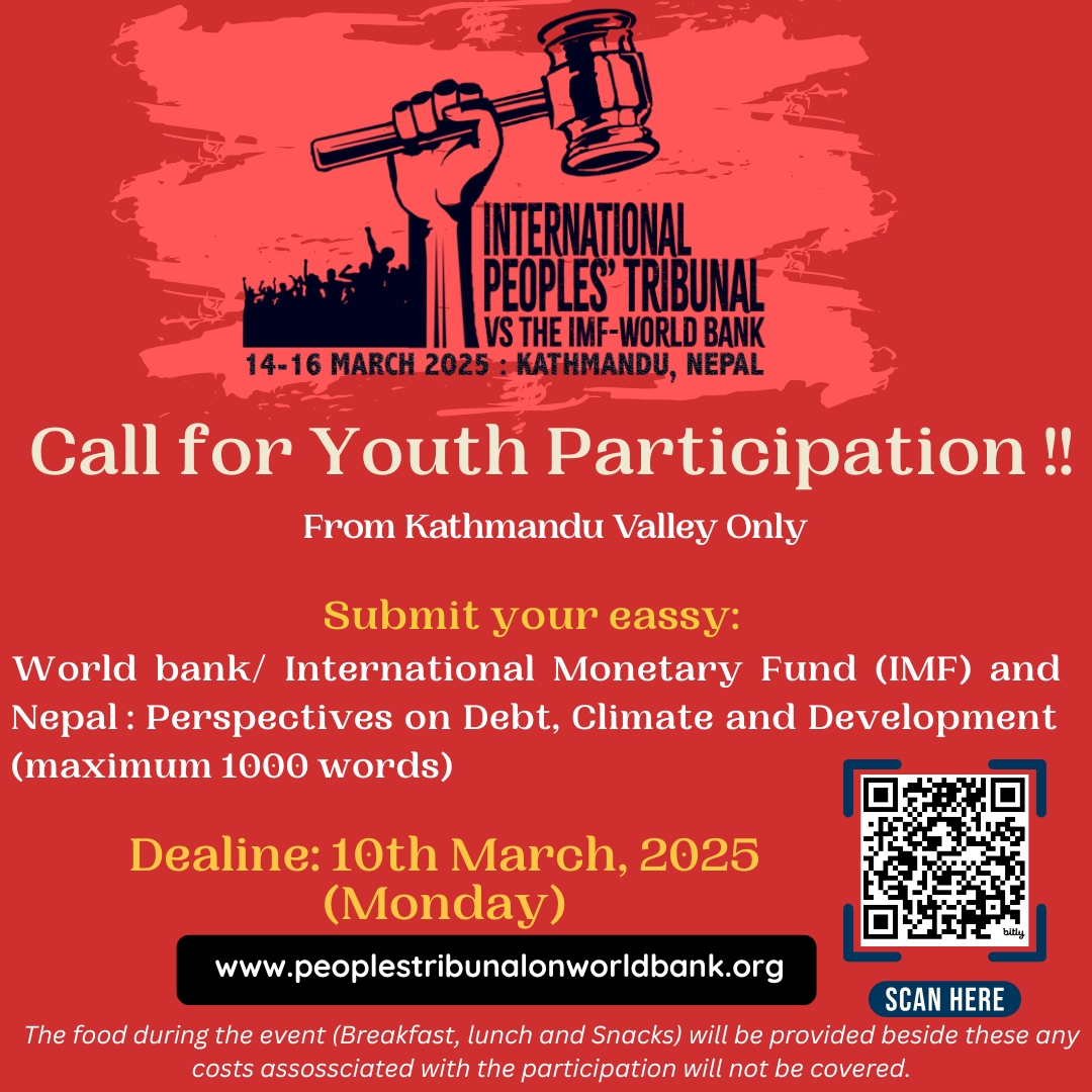 People's Tribunal on World Bank tweet media