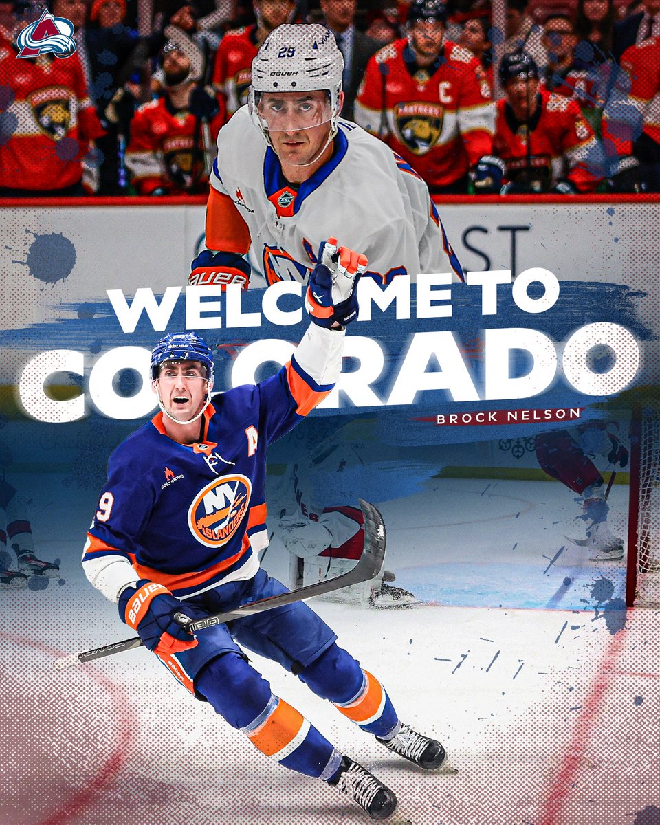 Avalanche's tweet photo. Welcome to the Burgundy and Blue, Brock and William! https://t.co/wEc14S7jOm