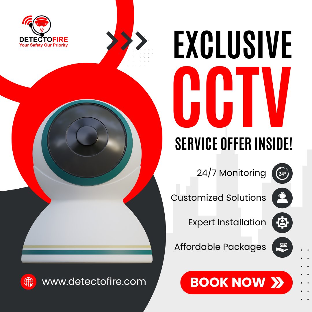 🔒 Stay Secure with DetectoFire’s Exclusive CCTV Offer! 🚨

✅ 24/7 Monitoring
✅ Expert Installation
✅ Affordable Packages
✅ Customized Security Solutions
📢 Book now &amp; protect what matters!
🌐 detectofire.com
#CCTVSecurity #StaySafe #SmartSurveillance #24x7Monitoring