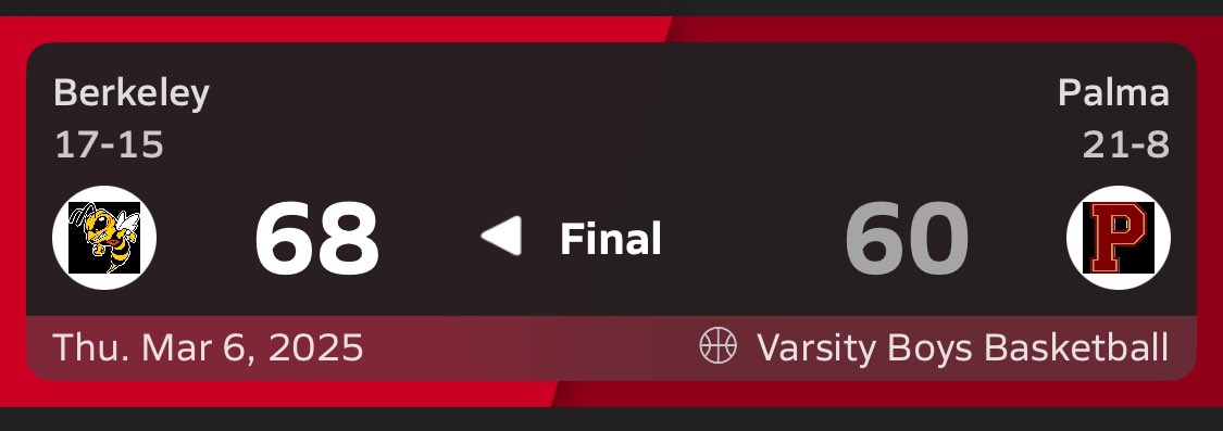 BHS ATHLETICS tweet media