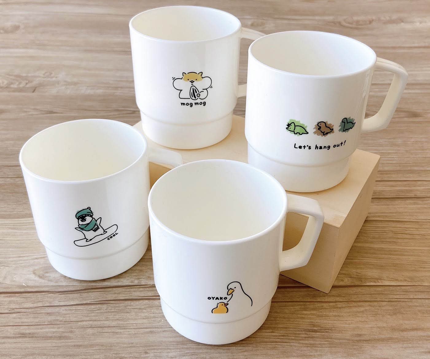 チャウヌ　CHA EUNWOO ミロ MILO タイ限定 マグカップ 2個 チャウヌ CHA EUNWOO ミロ MILO タイ限定 マグカップ 2個 注目
