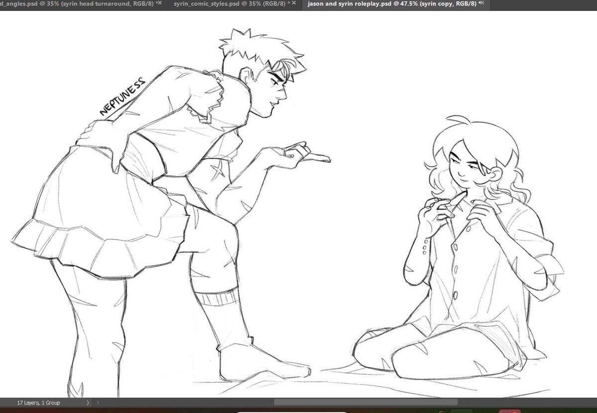 _neptuness_07's tweet image. They’re role playing 🫂

#jasontodd #oc