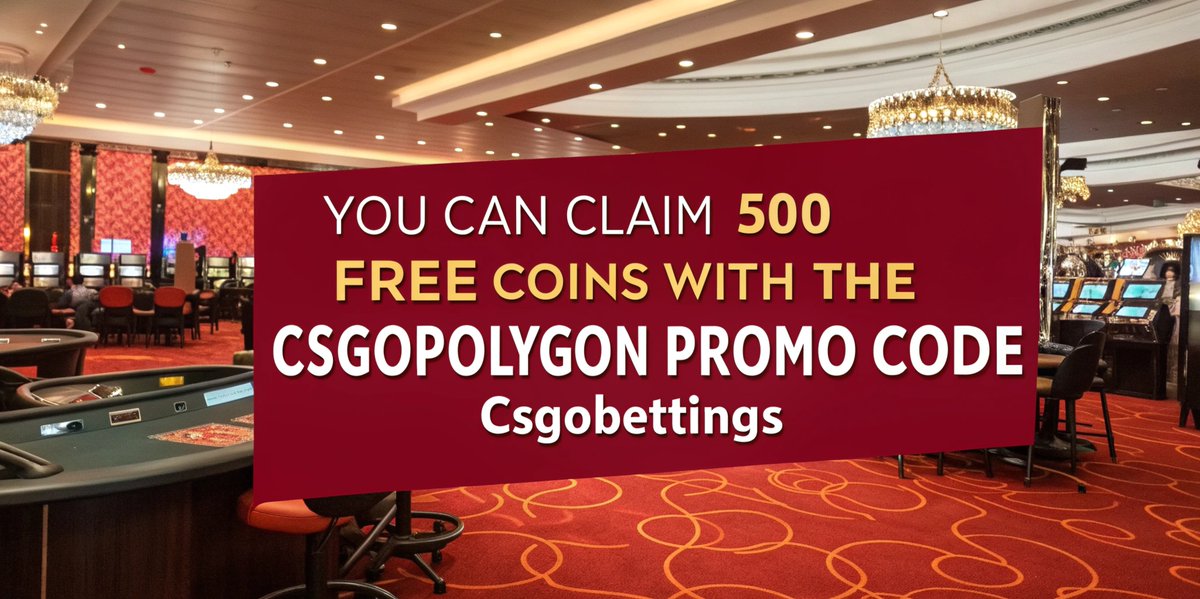csgopolygon_'s tweet photo. You can claim 500 free coins with the CSGOPolygon Promo Code “csgobettings”! https://t.co/cb7Q9rjGzP