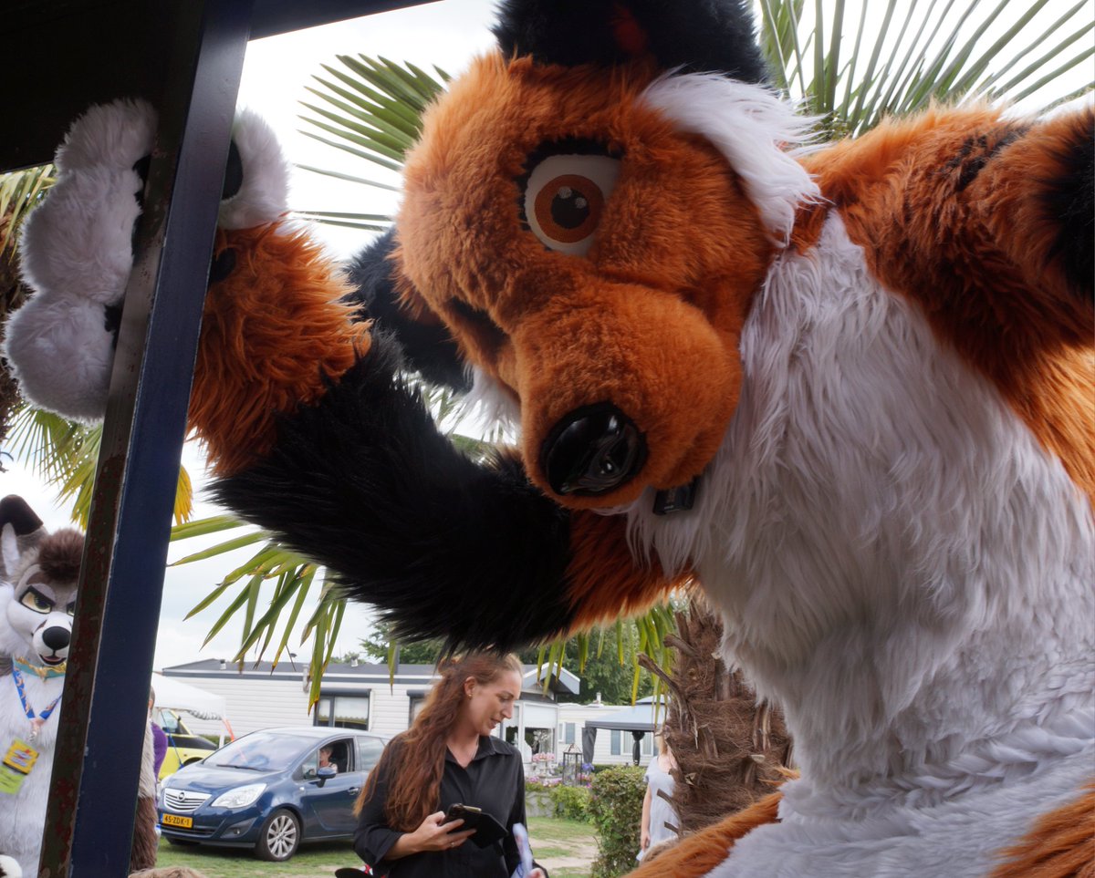 What are you doing here? Happy #FursuitFriday