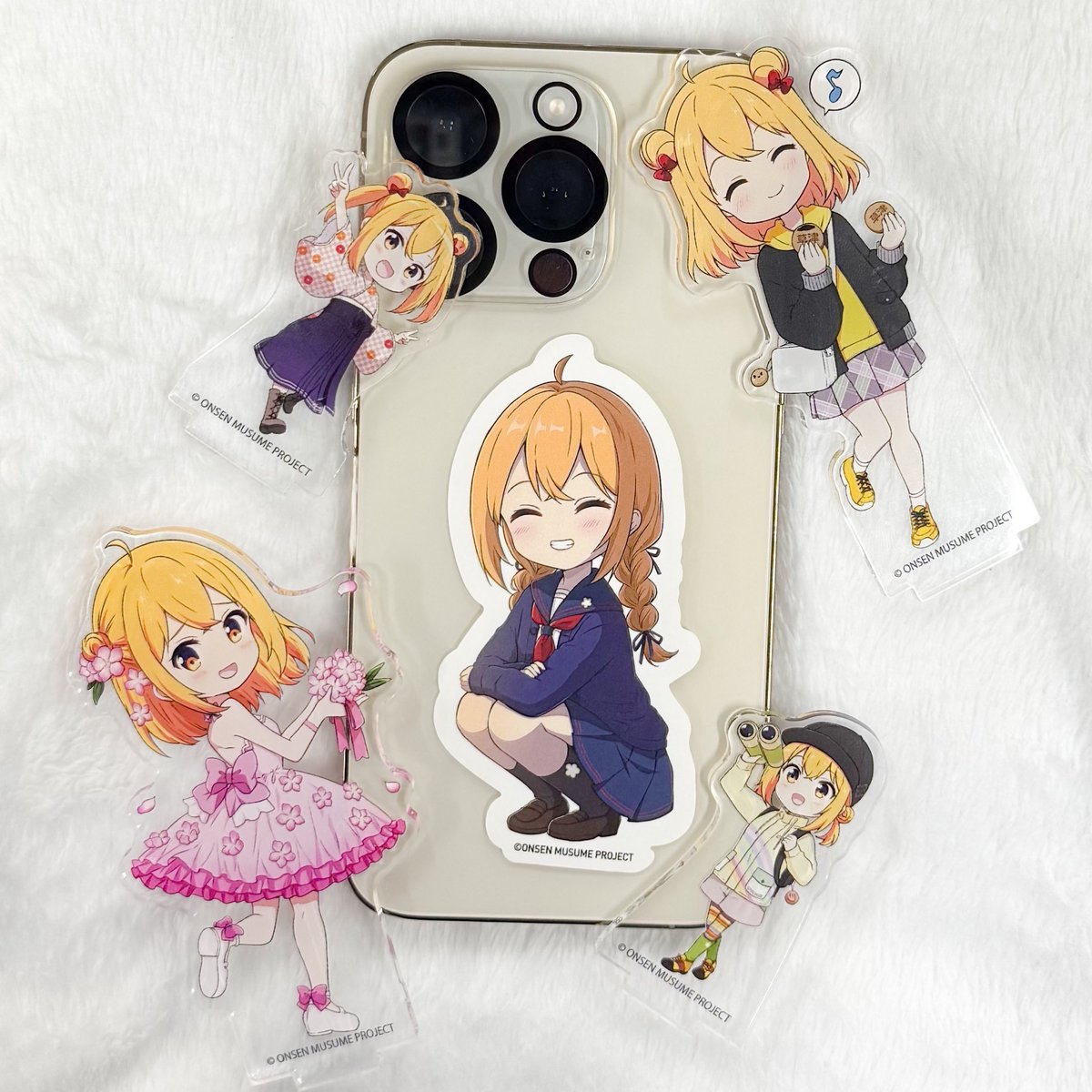 温泉むすめ　湯布院　ステッカー お知らせ 】 1月28日(金)より #全国各地 にて、「#ぽか旦那ぽか女将