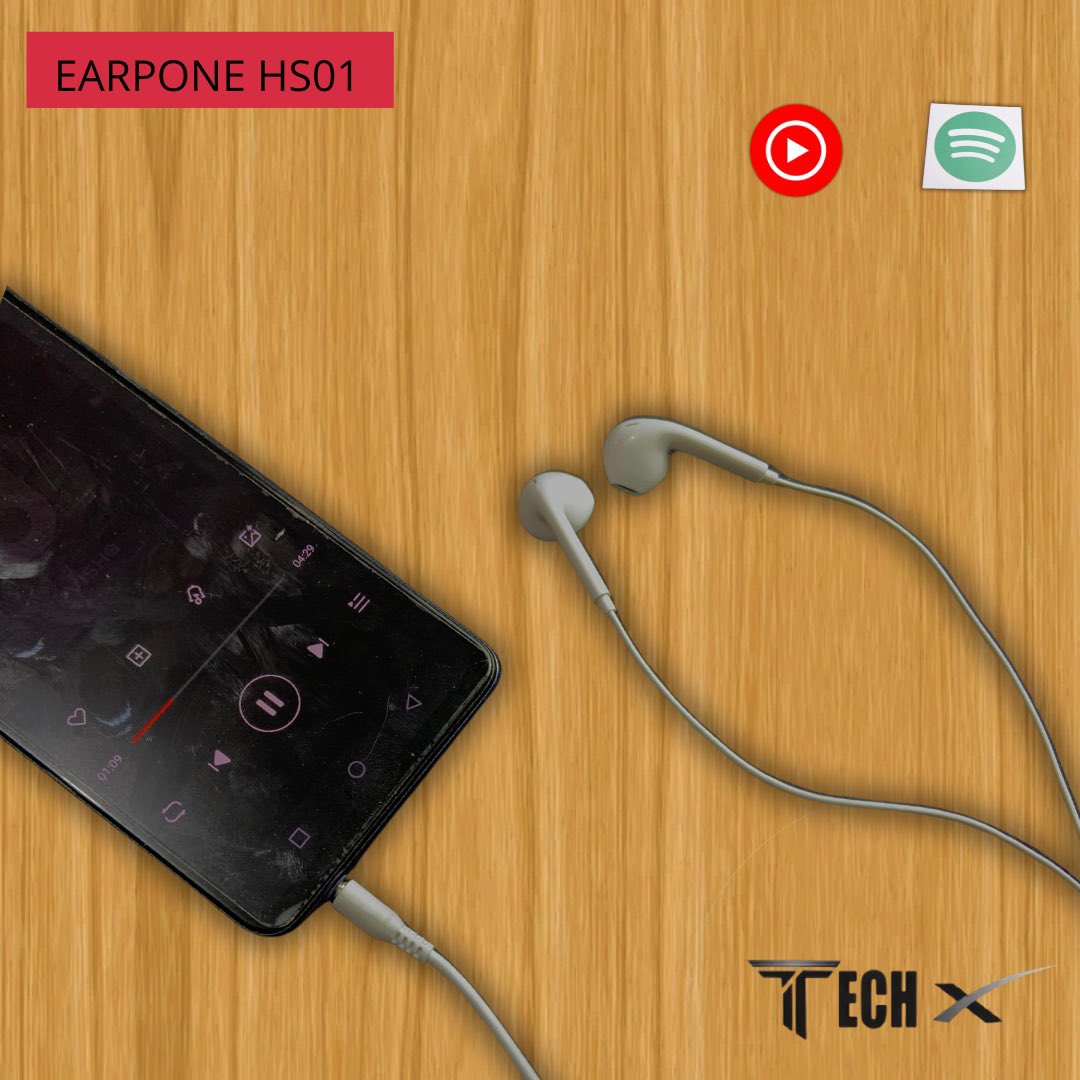 techxacc's tweet photo. Nikmati kualitas suara jernih dan nyaman dengan Earphone HS01. Desain ergonomis, bass kuat, dan pengalaman mendengarkan yang tak tertandingi! 🎧🎶 https://t.co/2XyRevERdb