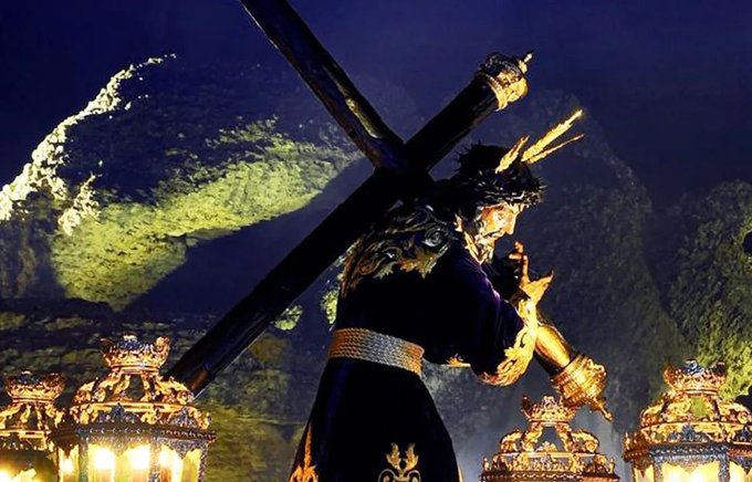 Suspensión del Vía Crucis del Aljarafe 2025 en Itálica por lluvias: la Hermandad del Rosario de Santiponce opta por un rezo interno