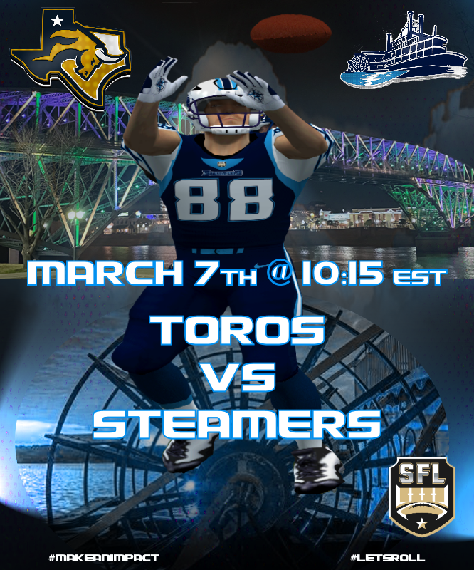 Dave Axis and the rest of the Steamers are back in town to host the Fort Worth Toros.  Tune in to see your Steamers get rolling again on the Red.