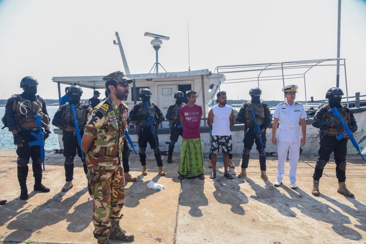 Embassy of Japan in Sri Lanka(在スリランカ日本国大使館) (@japanemb_sl) on Twitter photo On March 5, Embassy of 🇯🇵 held a MDA WS & VBSS demo with <a href="/GCartographer/">The Geopolitical Cartographer</a>, <a href="/UNODC_MCP/">UNODC Global Maritime Crime Programme</a>, <a href="/srilanka_navy/">Sri Lanka Navy</a>, supporting 🇱🇰’s IORA Chairmanship, highlighting cooperation for an open & safe Indian Ocean, attended by H.E. <a href="/RW_SRILANKA/">Ranil Wickremesinghe</a>, Hon. Jayasekara, Deputy Defence Minister & Amb. ISOMATA On March 5, Embassy of 🇯🇵 held a MDA WS & VBSS demo with <a href="/GCartographer/">The Geopolitical Cartographer</a>, <a href="/UNODC_MCP/">UNODC Global Maritime Crime Programme</a>, <a href="/srilanka_navy/">Sri Lanka Navy</a>, supporting 🇱🇰’s IORA Chairmanship, highlighting cooperation for an open & safe Indian Ocean, attended by H.E. <a href="/RW_SRILANKA/">Ranil Wickremesinghe</a>, Hon. Jayasekara, Deputy Defence Minister & Amb. ISOMATA