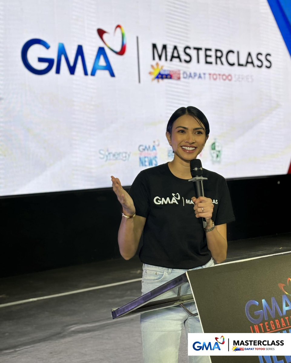 gmanews's tweet photo. "Public service is a vocation not a field of entertainment, especially not a business."
- BEA GOMEZ, Celebrity and Beauty Queen, Sparkle GMA Artist Center, this March 7, at the De La Salle Lipa, for the GMA Masterclass: Eleksyon 2025 Dapat Totoo Series'
#GMAMasterclassSeries
#DapatTotoo