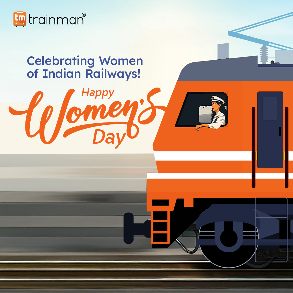 Women have made significant contributions to Indian Railways and have paved the way for future generations of women in the industry. 
Join us in celebrating the unstoppable women of the railways. 🚂💪
#WomensDay2025 #womensdayspecial #trainman #trainmanpost