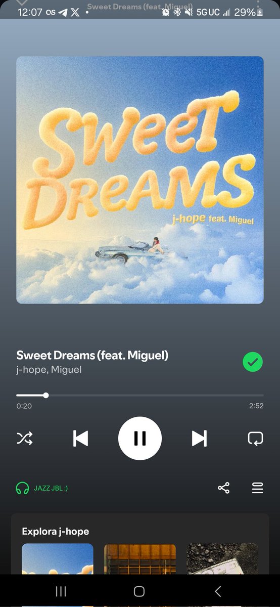 jaz94castro's tweet photo. #jhope_SweetDreams 
#JhopexMiguel 
#jhope_SweetDreamsLive https://t.co/87YAt4KVG1