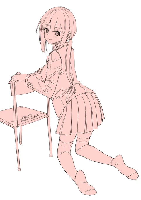 ロングおさげちゃん 