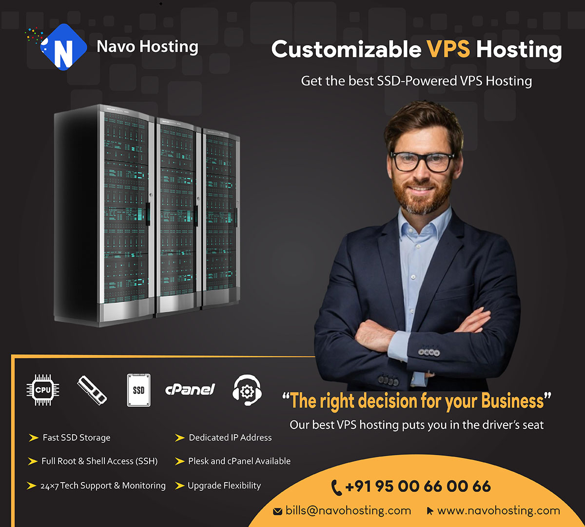 ContentNavo's tweet image. Navo Hosting offers top-notch VPS hosting!!  
Designed to provide flexibility and control.   
navohosting.com/linux-vps-host…
#vpshosting #linuxvpshosting #linuxhosting #hosting  #navohosting