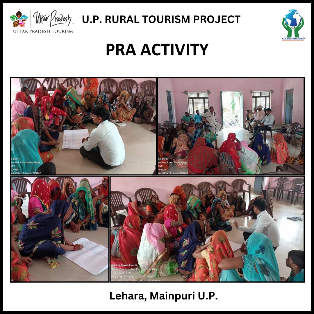 LehraMainpuri's tweet photo. जिला मैनपुरी स्थित लहरा ग्राम में सहभागी ग्रामीण मूल्यांकन (Participatory Rural Appraisal) के माध्यम से ग्राम की जानकारी एकत्रित की गई #RuraI #RuralHeritage #Heritage #UttarPradeshCountryside #VilIage #UttarPradeshUnplugged #RuralHeritageUP #TraditionaITroiIs #RuralUttarPradesh https://t.co/9dxU9owui7