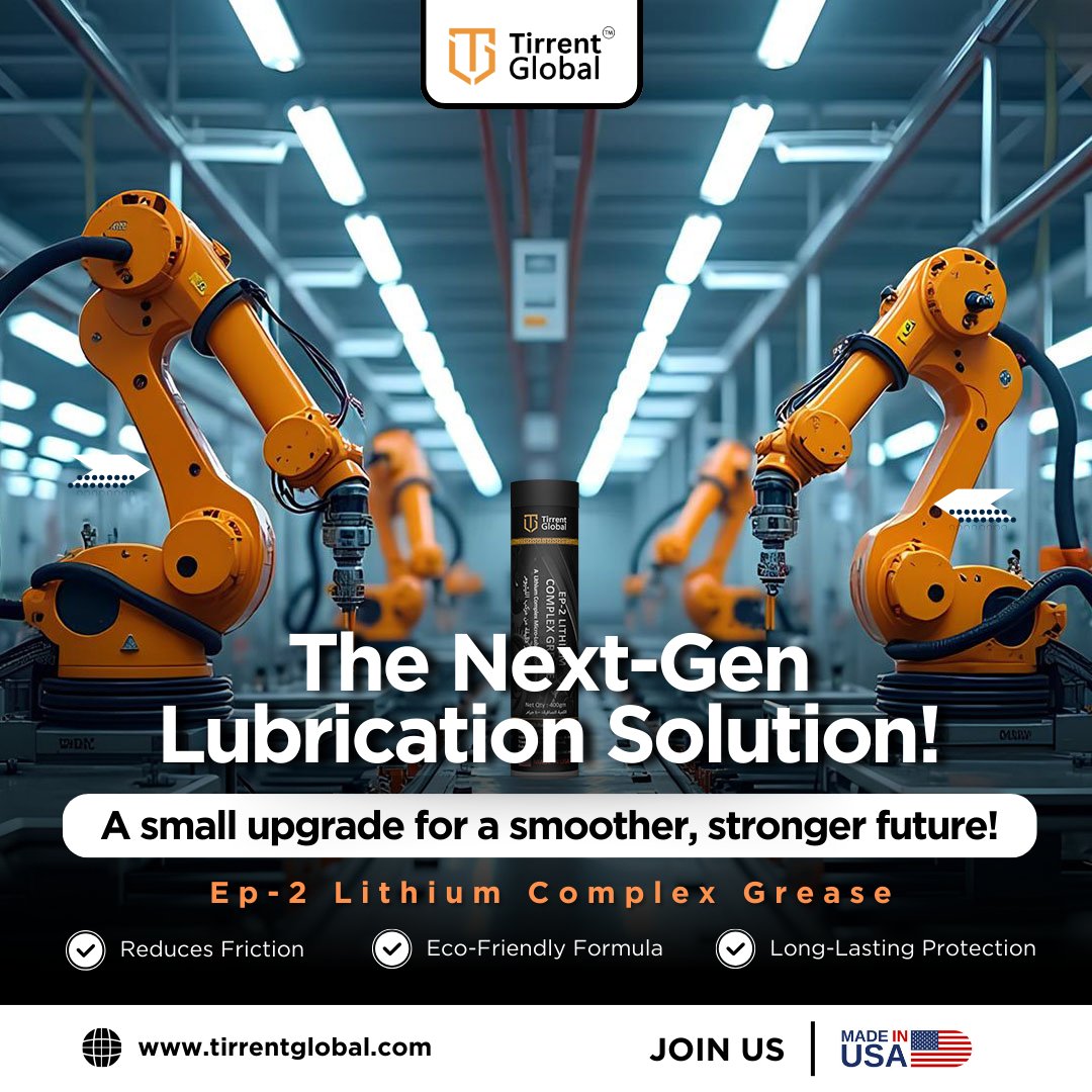 tirrentglobal's tweet image. Experience superior protection, reduced friction, and long-lasting performance with our advanced formula. 

website - tirrentglobal.com

#tirrentgrease #extremeprotection #highperformance #machinerycare #durabilitymatters #industrialstrength #heavydutygrease  #ep2grease