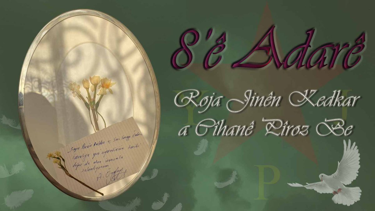 8'ê Adarê Roja Jinên Kedkar a Cîhanê Pîroz Be #YPJ