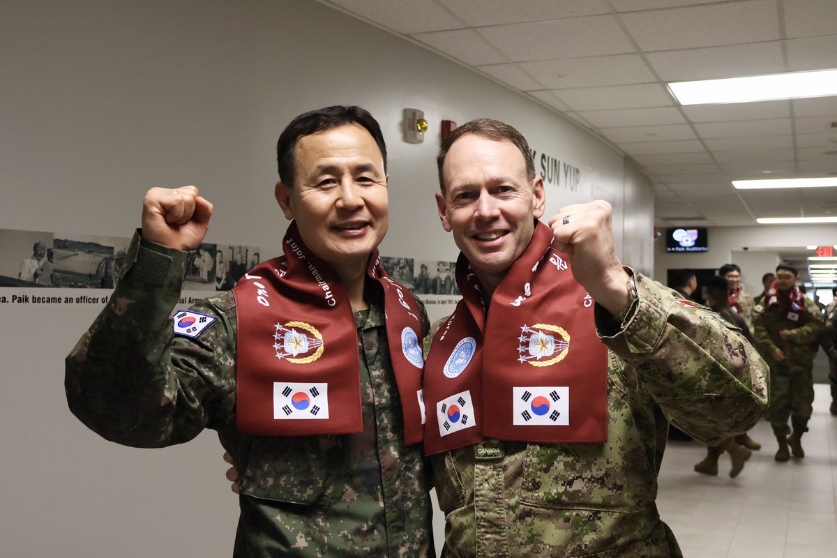 UNC DCDR, LTG Derek Macaulay 🇨🇦🇺🇳🇰🇷 tweet media