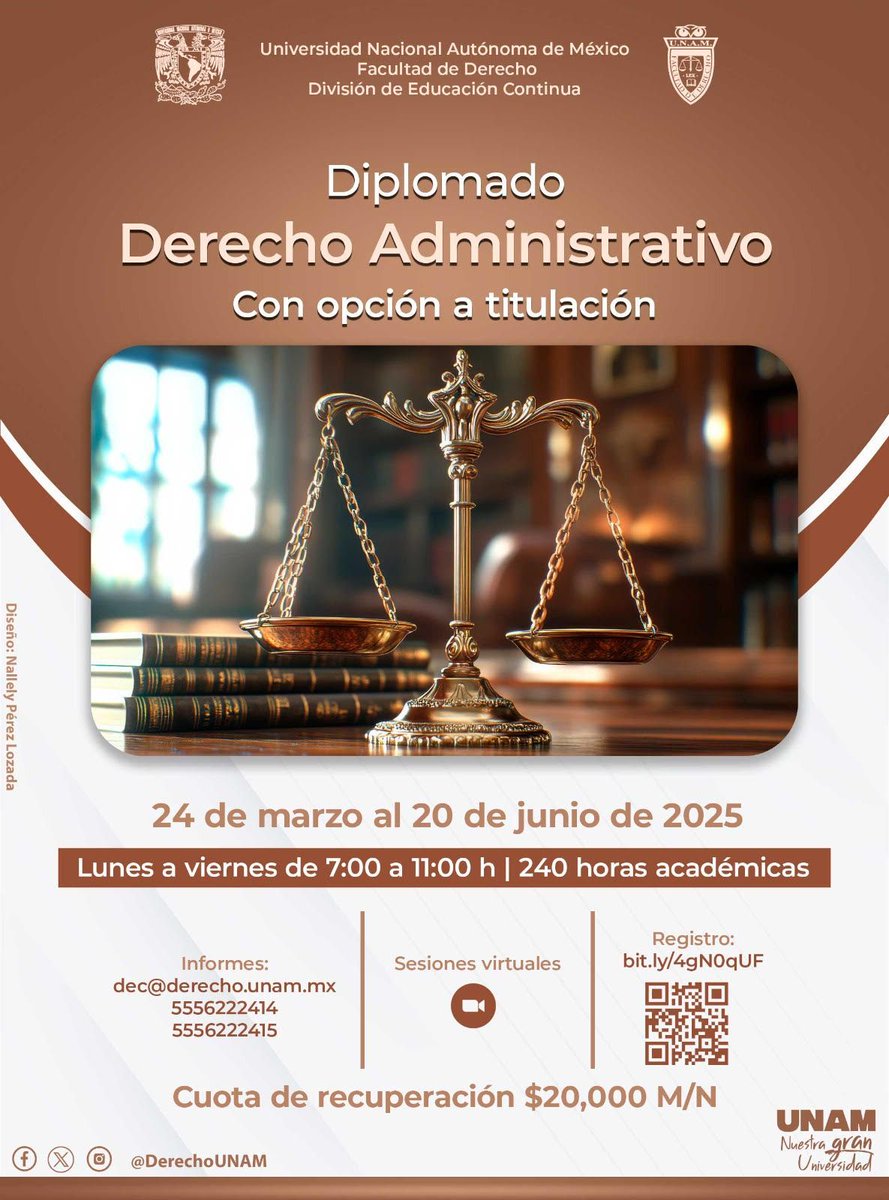 DerechoUNAMmx's tweet photo. 🎓Titúlate y/o actualízate a través de los diplomados en línea que tenemos para ti, haz el pre-registro y consulta las convocatorias en:

👉 https://t.co/wc1OCYDJVz https://t.co/O39eak0vQA