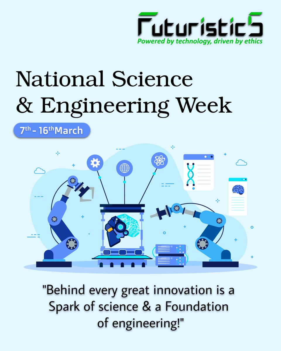 Futuristic5 IT Solutions (@_futuristic5) on Twitter photo Let's inspire the future of technology and research.π¬βοΈ
Need expert #design & #development? Contact us at hello@futuristic5.com
Learn more about us at futuristic5.com
#Futuristic5 #India #Pune #ITServices #Technology #STEM #InnovationWeek #Science #Engineering Let's inspire the future of technology and research.π¬βοΈ
Need expert #design & #development? Contact us at hello@futuristic5.com
Learn more about us at futuristic5.com
#Futuristic5 #India #Pune #ITServices #Technology #STEM #InnovationWeek #Science #Engineering