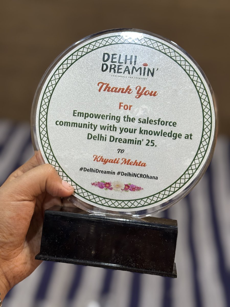 Khyati Mehta #WITDreamin24 (@khyatu07) on Twitter photo <a href="/delhidreamin/">Delhi Dreamin'</a> was incredible! Stepping into a sponsor role was a privilege. Heartwarming to hear success stories from <a href="/thesmartbridge/">TheSmartBridge</a> programs.
Kudos to the team for organising such a fantastic event! Grateful for the mentorship and friendships formed. ๐ #DelhiDreamin <a href="/delhidreamin/">Delhi Dreamin'</a> was incredible! Stepping into a sponsor role was a privilege. Heartwarming to hear success stories from <a href="/thesmartbridge/">TheSmartBridge</a> programs.
Kudos to the team for organising such a fantastic event! Grateful for the mentorship and friendships formed. ๐ #DelhiDreamin