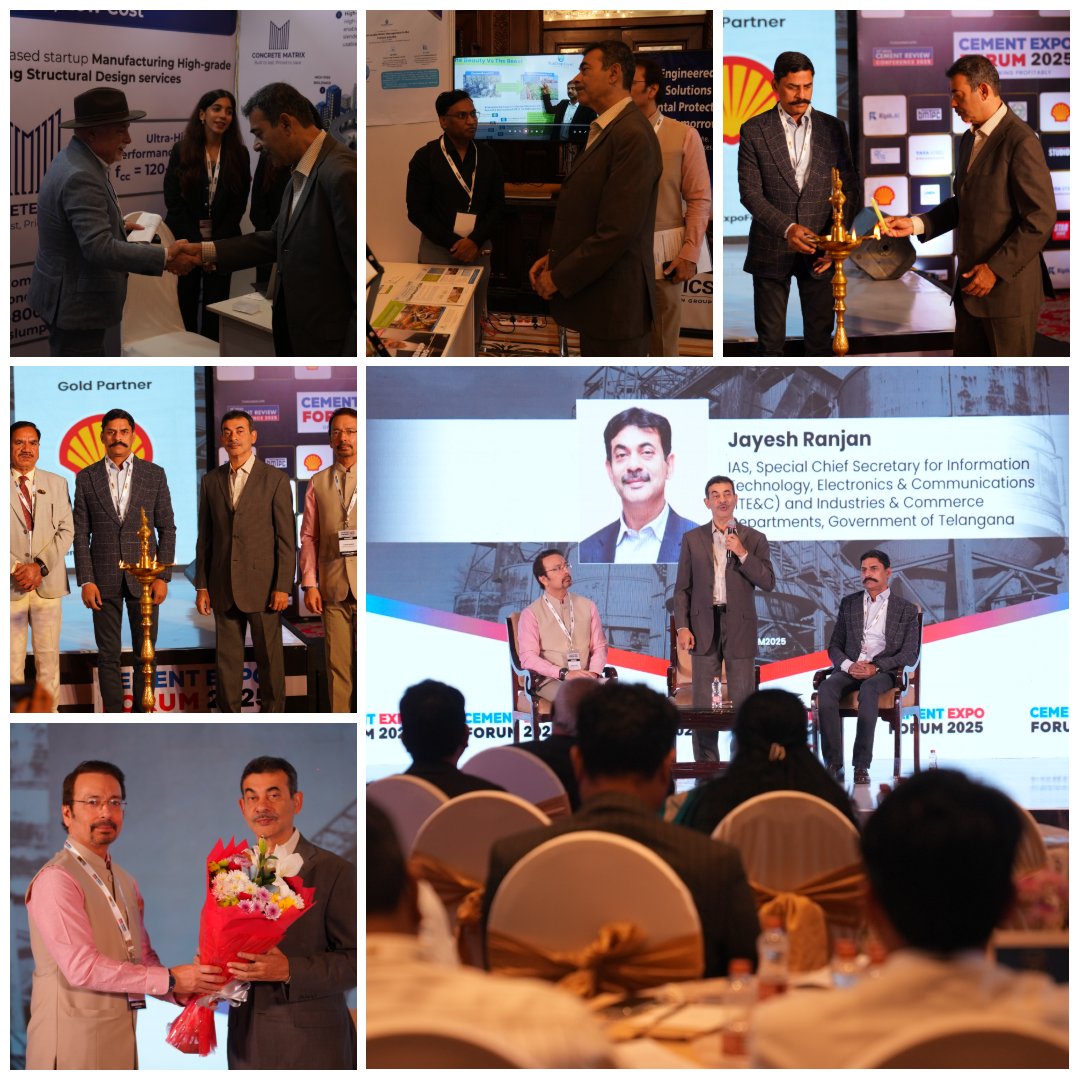 Construction World (@cwmagazine) on Twitter photo A Power-Packed Start to #CementExpoForum2025!
Day 1 fueled Innovation, Collaboration & Industry Transformation! Honored to host <a href="/jayesh_ranjan/">Jayesh Ranjan</a> who shared visionary insights on infrastructure, sustainability & policy advancements.
#CementExpoForum2025 #cement A Power-Packed Start to #CementExpoForum2025!
Day 1 fueled Innovation, Collaboration & Industry Transformation! Honored to host <a href="/jayesh_ranjan/">Jayesh Ranjan</a> who shared visionary insights on infrastructure, sustainability & policy advancements.
#CementExpoForum2025 #cement