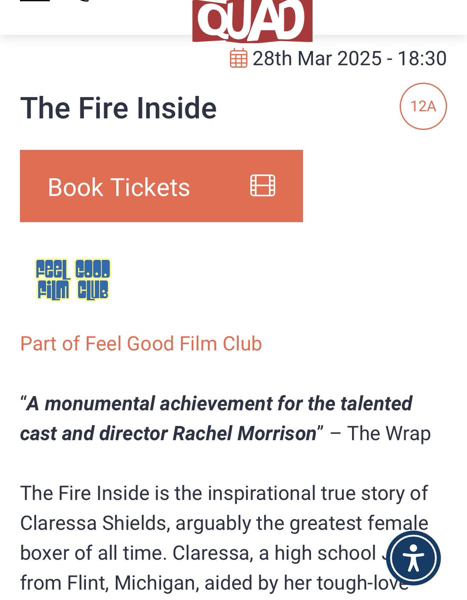 devondcdaley's tweet image. #InternationalWomensDay # #fearlessfemale #fighter #film
#fireinside @derbyquad 630pm #mar28 tkts £10 derbyquad.co.uk/events/fireins…  @DerbyUni @derbytheatre @HADHARICENTRE @MandelaCenter @VanessaBoon